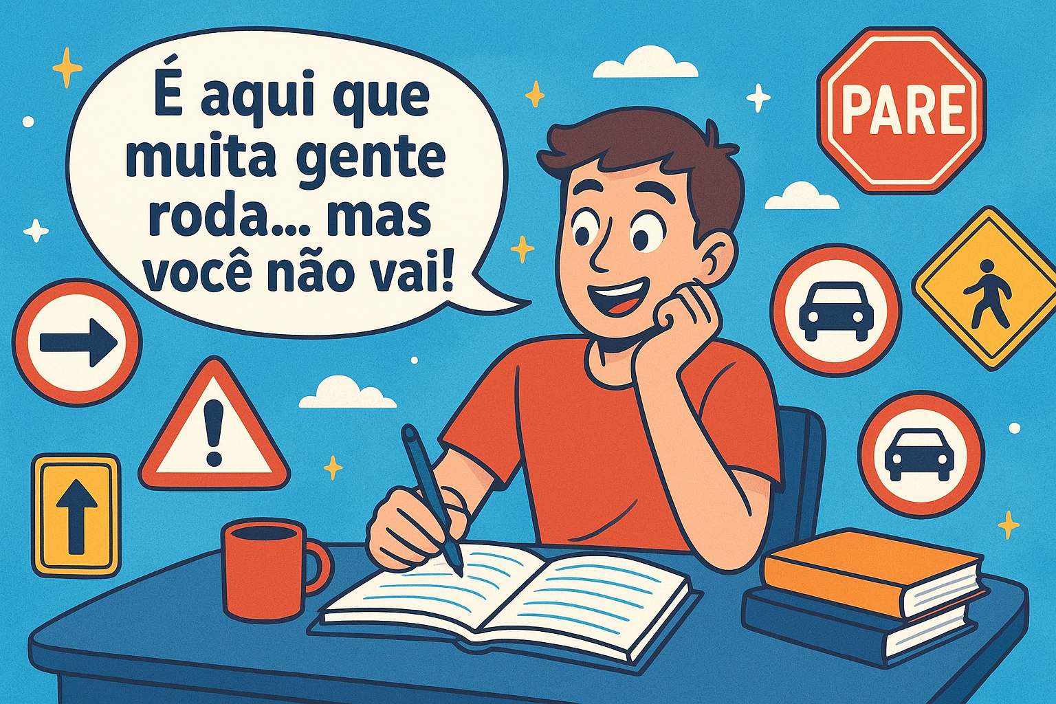 As maiores pegadinhas da prova teórica do DETRAN