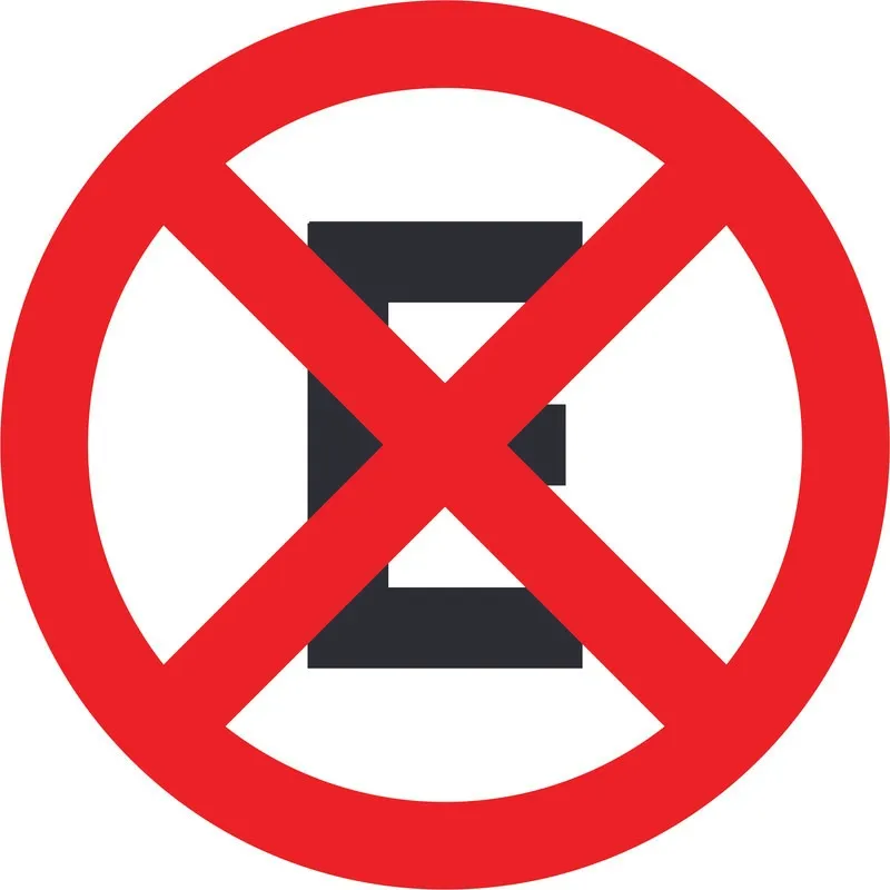 Proibido parar e estacionar