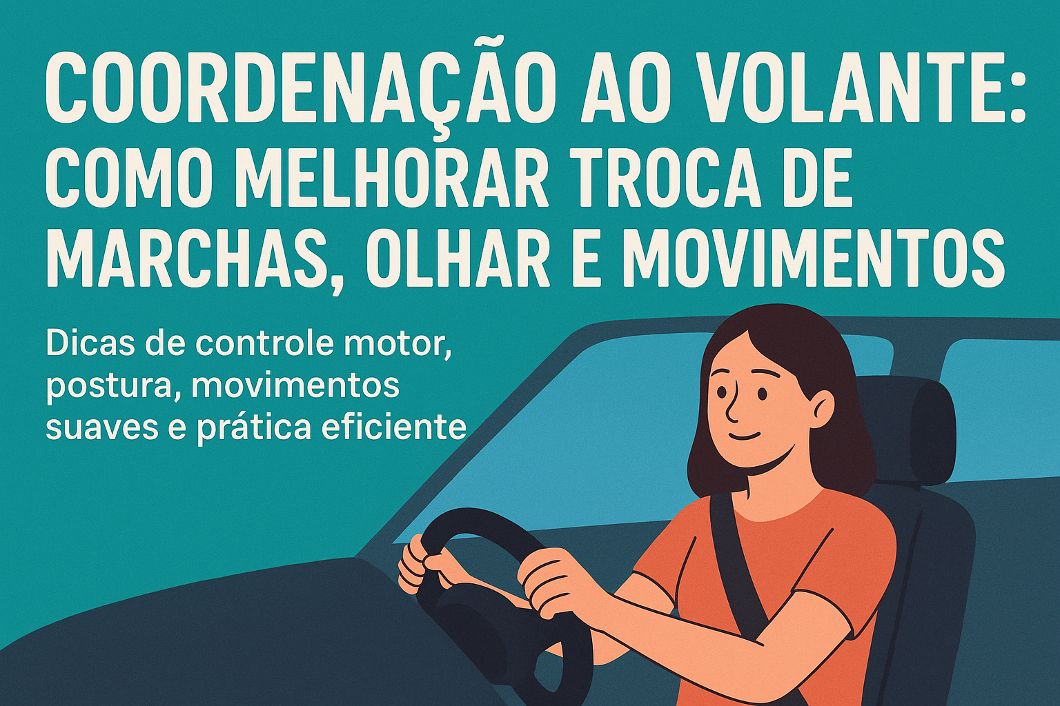 Coordenação ao Volante: Como Melhorar Troca de Marchas, Olhar e Movimentos