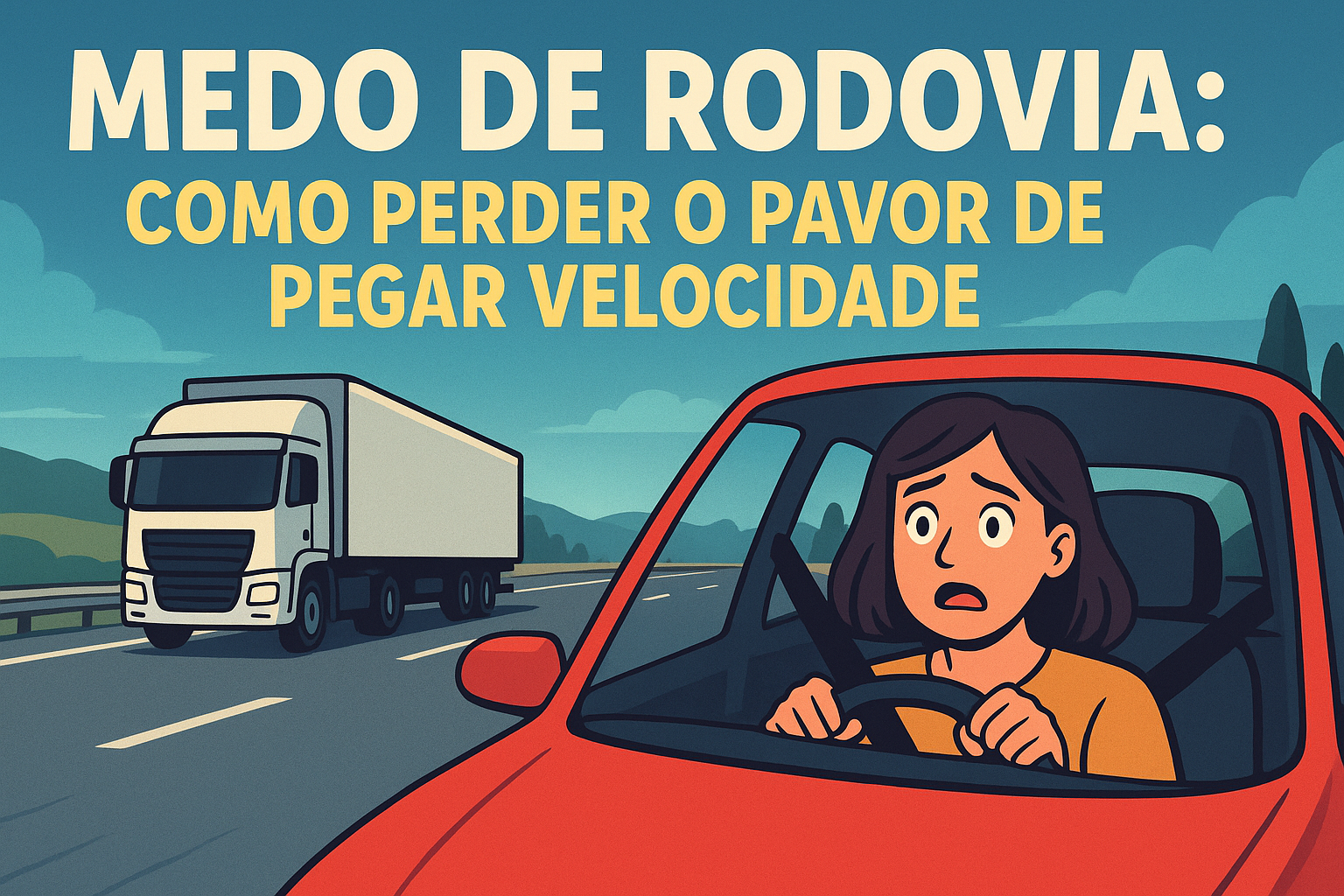 Medo de Rodovia: Como Perder o Pavor de Pegar Velocidade
