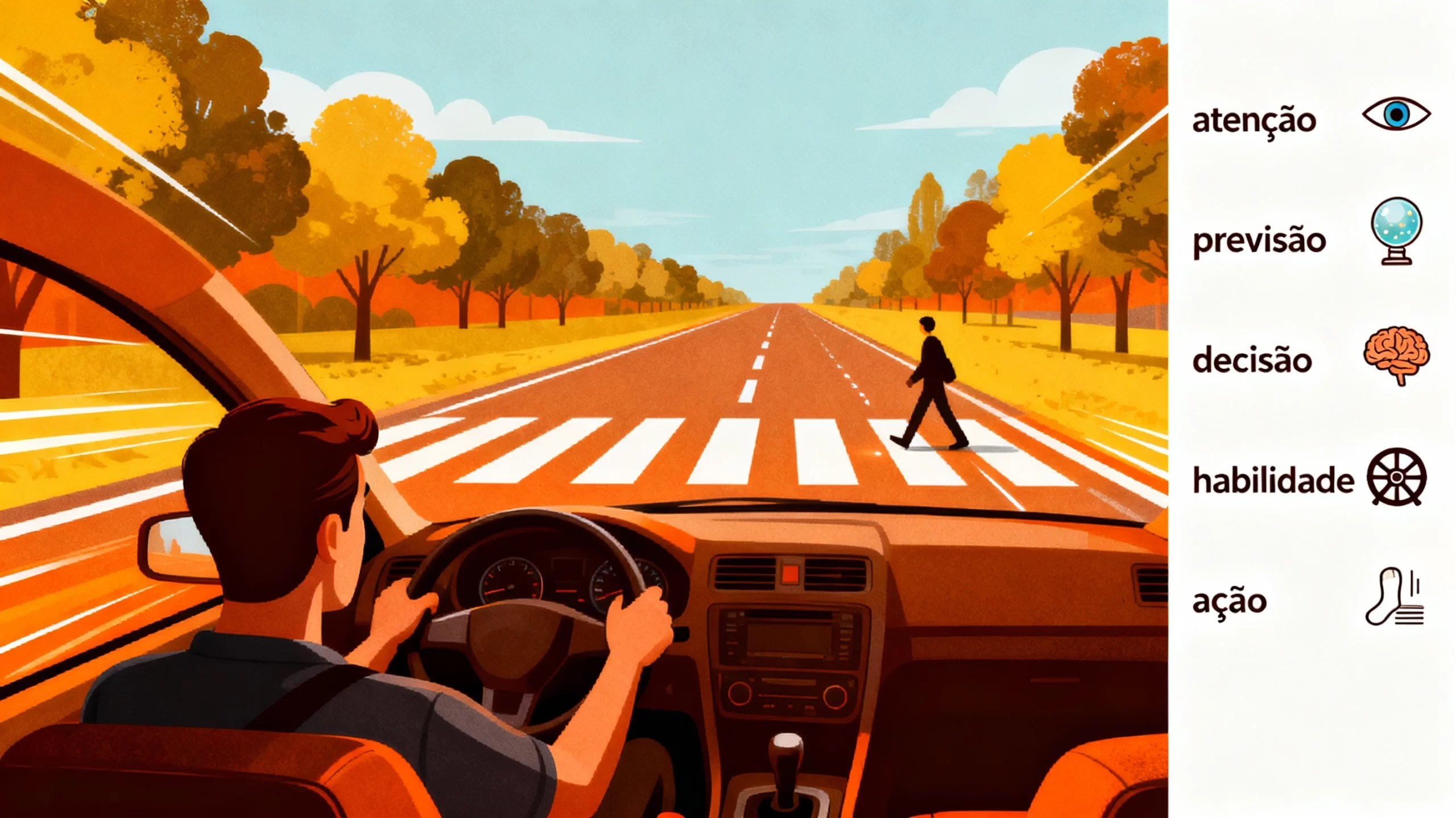 Os 5 Princípios da Direção Defensiva: Como Evitar Acidentes Antes Mesmo de Acontecerem