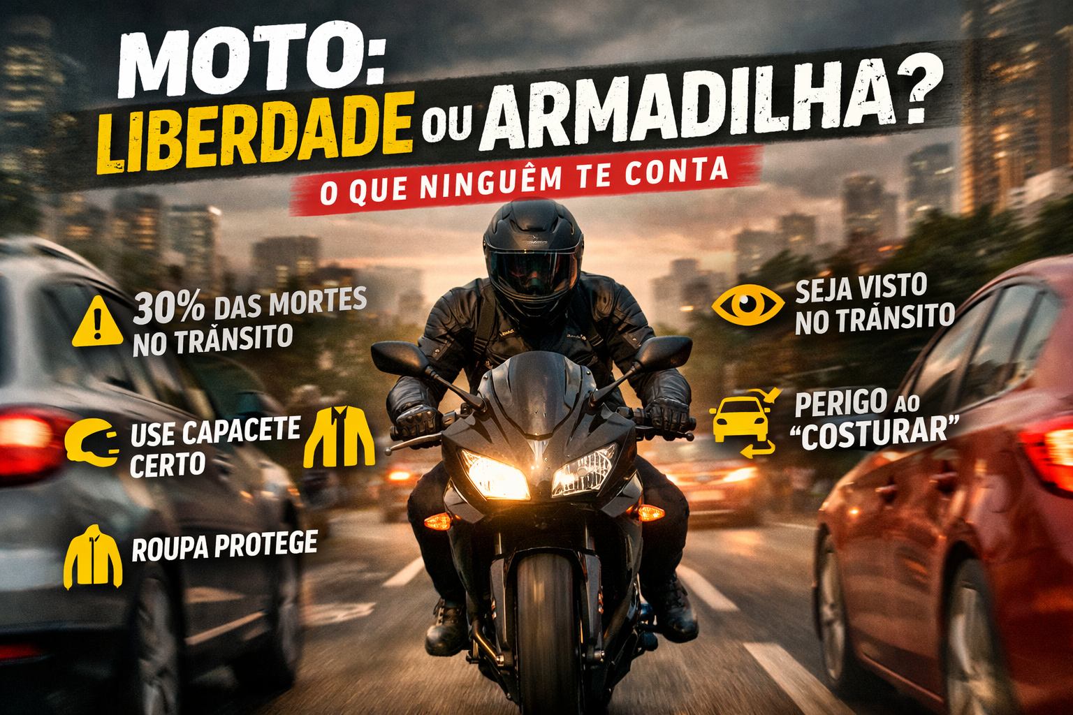 Moto: liberdade ou armadilha? O que ninguém te conta
