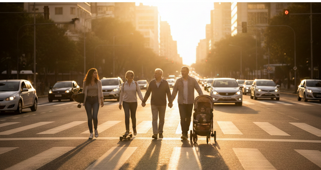 Trânsito seguro é trânsito com respeito